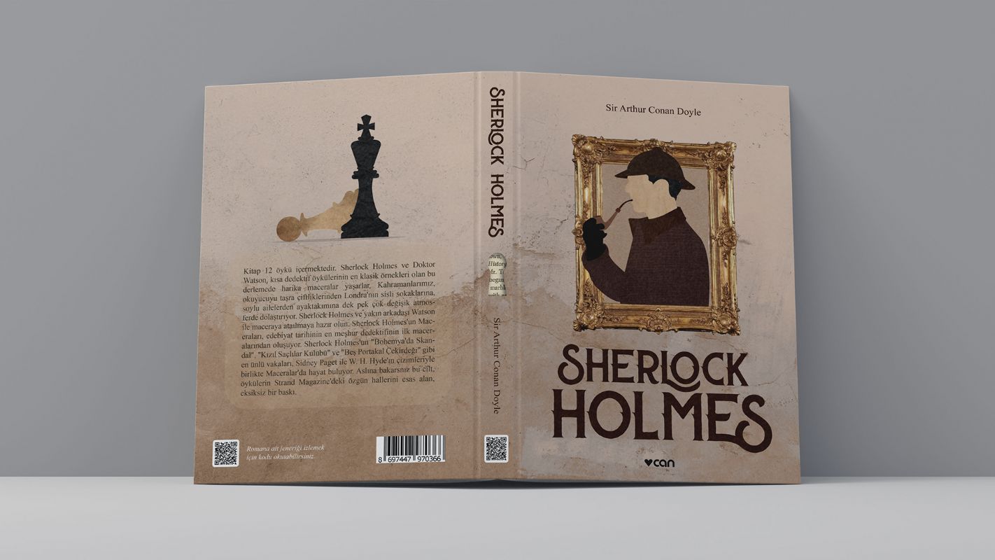 Sherlock Holmes Book Cover Design